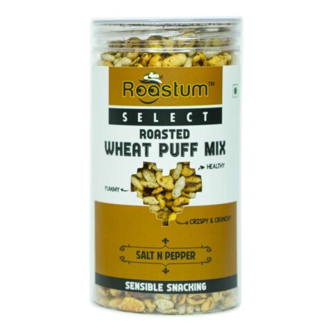ROASTED WHEAT PUFF MIX (Salt n Pepper)