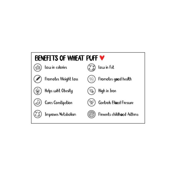 ROASTED WHEAT PUFF MIX (Salt n Pepper)