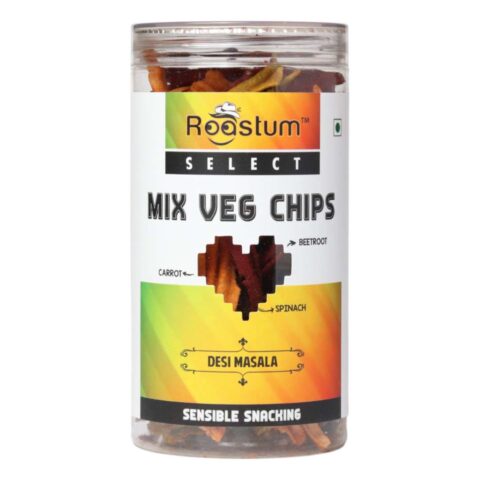 MIX VEG CHIPS - Beetroot | Spinach | Carrot (Desi Masala)